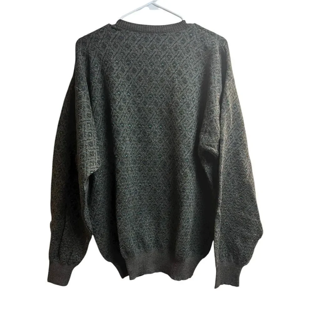 Tricots St. Raphael Saks Fifth Avenue XL Men's Pure Wool Vintage Sweater